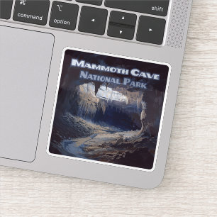 Sticker Parc national de Mammoth Cave Kentucky