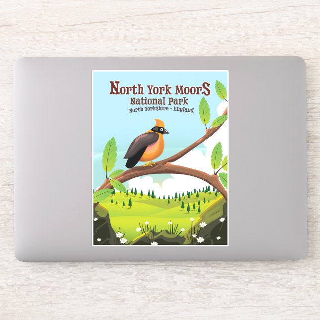 Sticker Parc national de York Moors (Ordinateur)