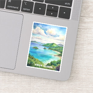 Sticker Parc national des Îles Vierges