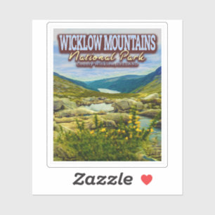 STICKER PARC NATIONAL DES MONTAGNES DE WICKLOW - IRLANDE D