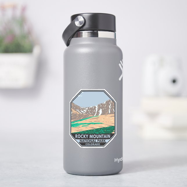 Sticker Parc national des Rocheuses Colorado Grays Peak (HydroFlask)