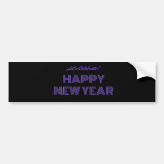 Sticker pare-chocs