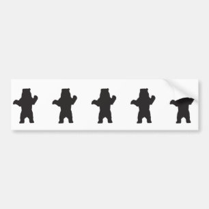 Sticker pare-chocs à oreille noire
