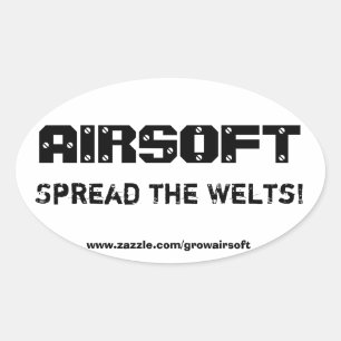 Sticker pare-chocs Airsoft "Spread"