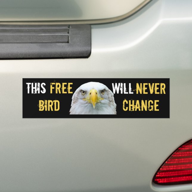 Sticker pare-chocs gratuit pour oiseaux (En voiture)