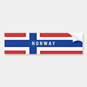 Sticker pare-chocs norvégien