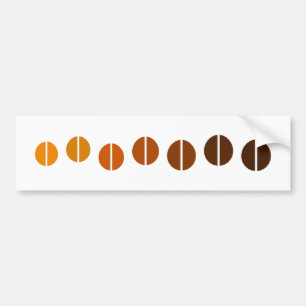 Sticker pare-chocs pour fèves de café