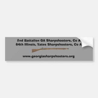 Sticker pare-chocs pour Géorgie Sharpshooter 2