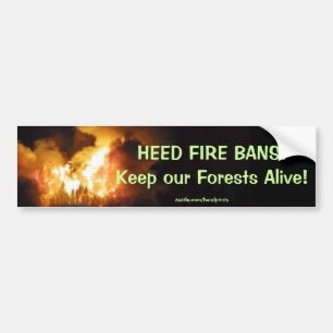 Sticker pare-feu de forêt