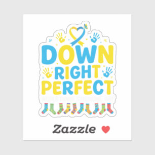 Sticker Parfaitement Parfait 3.21 Sensibilisation au Syndr