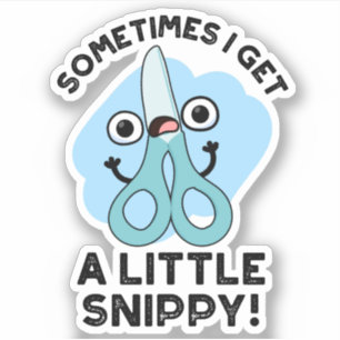 Sticker Parfois, J'Ai Un Petit Jeu De Ciseaux Drôle