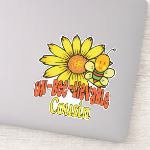 Sticker Parfums et abeilles Cousin incroyables