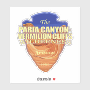 Sticker Paria Canyon - Vermilion Cliffs (pointe de flèche)