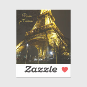 Sticker Paris. France. Tour Eiffel