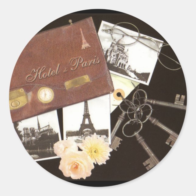 Sticker Paris Trip (Devant)