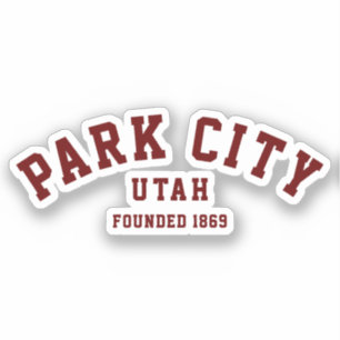 Sticker Park City, Utah