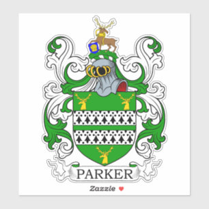 Sticker Parker Family Crest