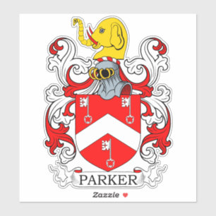 Sticker Parker Family Crest