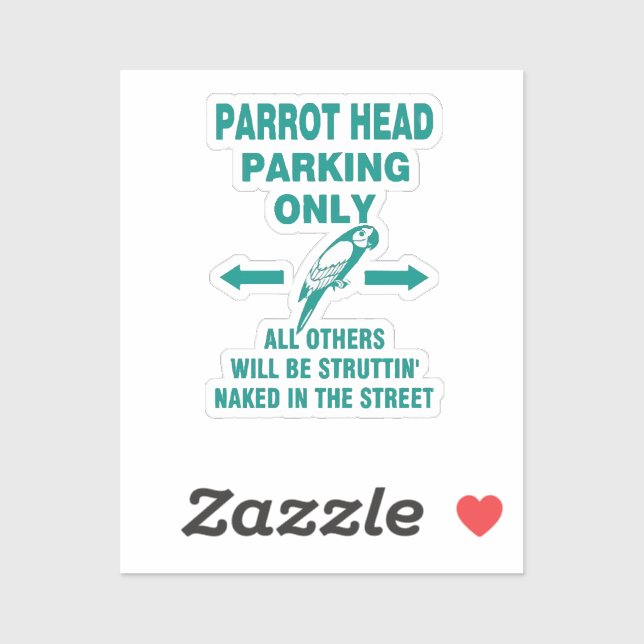 Sticker Parking uniquement (Feuille)