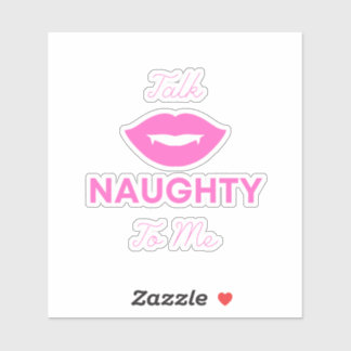 Sticker Parlez-moi vilain