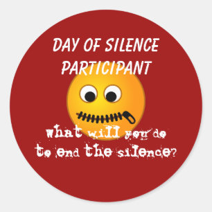 Sticker Participant Day of Silence