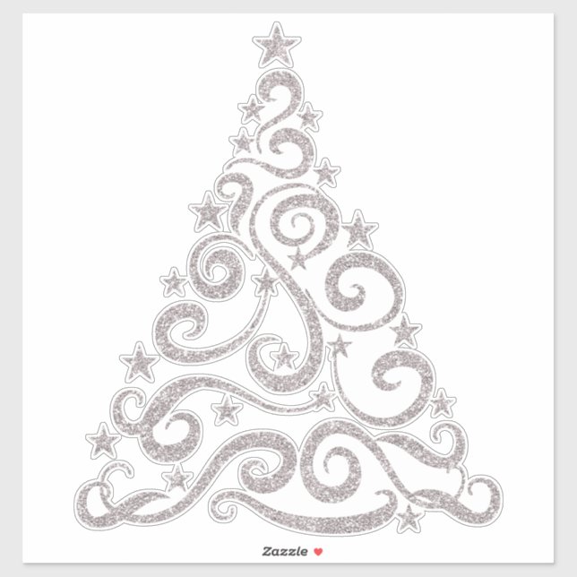 Sticker Parties scintillant Rose léger Gold Faux | Arbre d (Feuille)