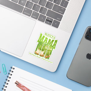 Sticker PARTIES SCINTILLANT verte MATCHA MAMA Brise de pin
