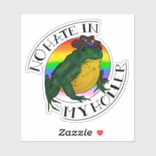 Sticker Pas De Haine Dans Ma Poule