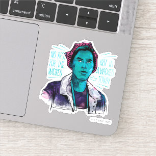 Sticker Pas De Repos Pour Les Méchants