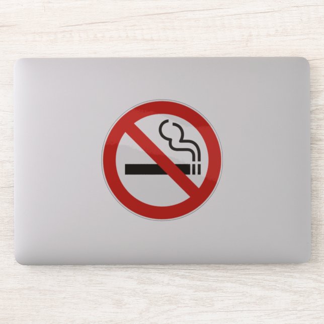 Sticker Pas de tabac (Ordinateur)