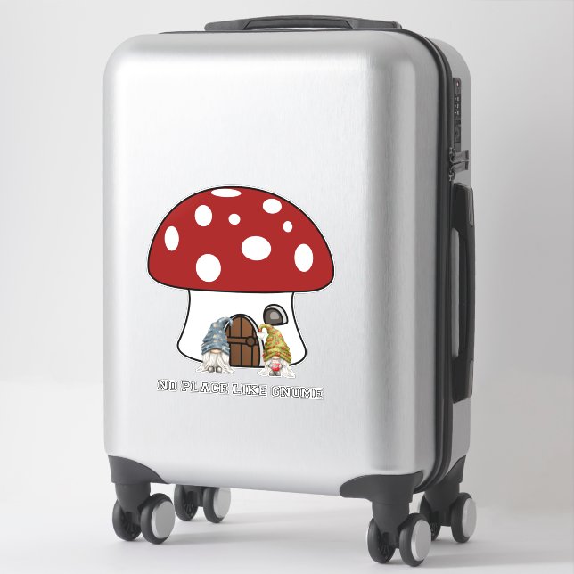 Sticker Pas d'endroit comme Gnome Pas d'endroit comme Accu (Sur valise)