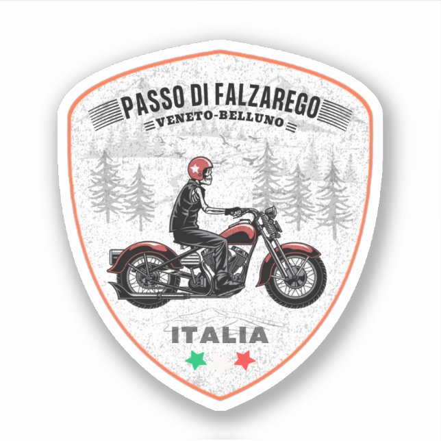 Sticker Passo di Falzarego-italien (Devant)