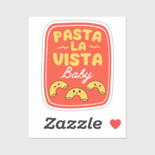STICKER PASTA LA VISTA BABY