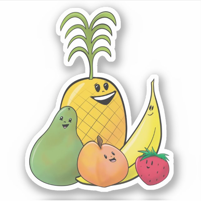 Sticker Pâtes de fruits (Devant)