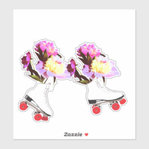 Sticker Patins à rouleaux