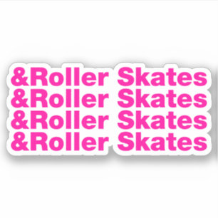 Sticker & Patins à rouleaux