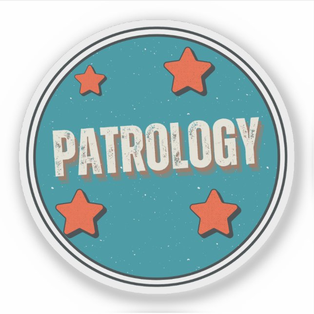 Sticker Patrologie (Devant)