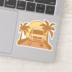 Sticker Paysage californien
