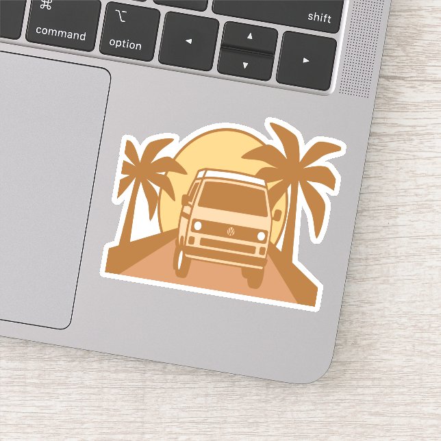 Sticker Paysage californien (Détail)