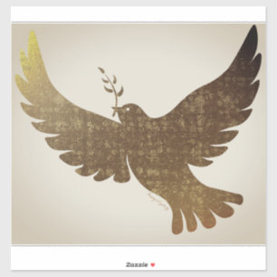 Sticker Peace Dove