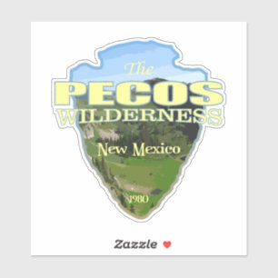 Sticker Pecos WA (pointe de flèche)