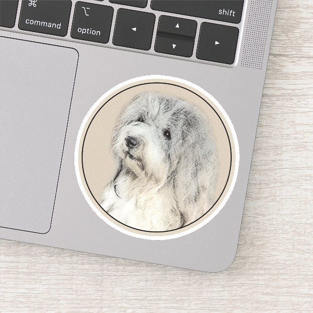 Sticker Peinture Havanaise (Gold Sable) - Art Chien origin (Détail)