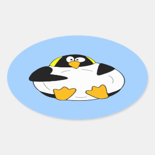 Sticker Penguin Empereur Gras