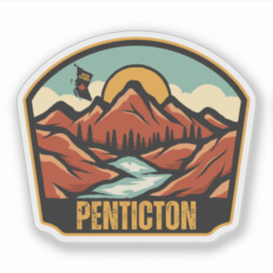 Sticker Penticton (Colombie-Britannique)