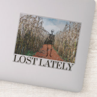 Sticker Perdu Skeleton Corn Maze