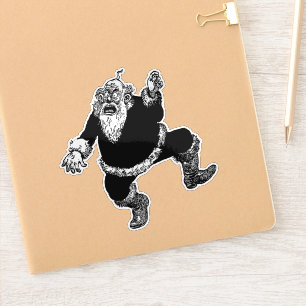 Sticker Père Noël perturbé
