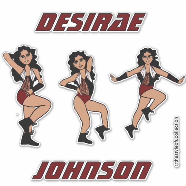 Sticker Personalized Majorette / Black Burgundy Spark #2 (Devant)