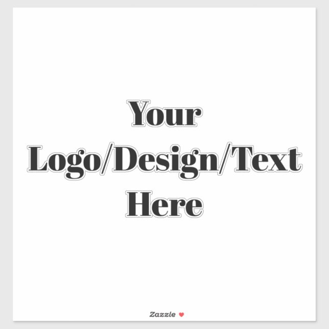 Sticker Personnalisable (Feuille)