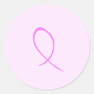 Sticker personnalisable de sensibilisation au canc