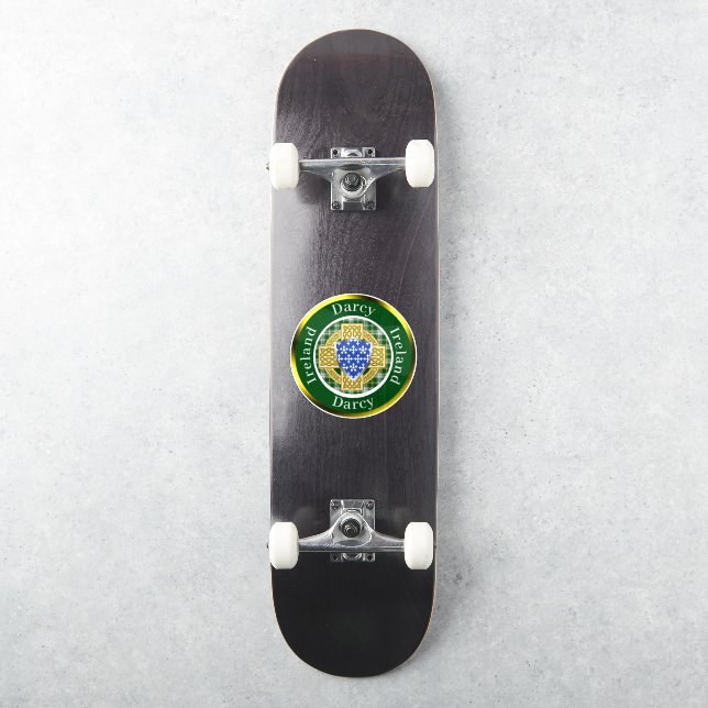 Sticker Personnalisé Darcy Shield & Celtic Cross (Skateboard)